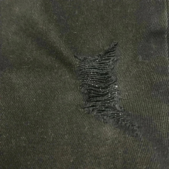 KanCan Black Jeans with holes. Button fly. - Picture 9 of 10